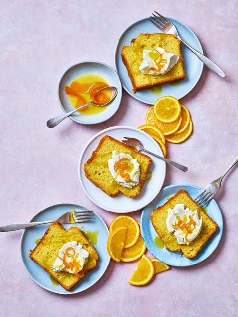 orange, olive oil and cardamom cake