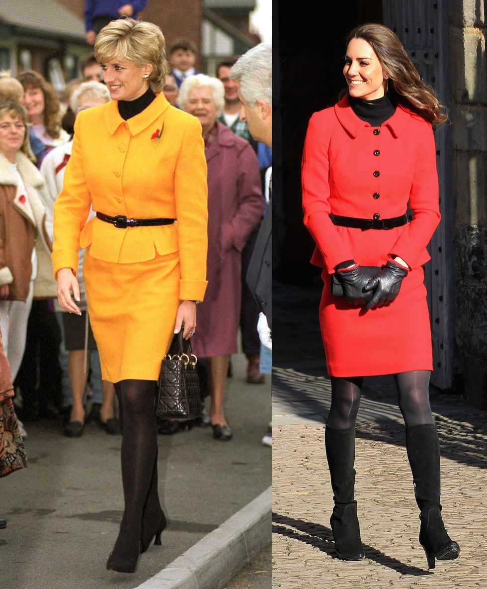 凱特王妃的穿搭範本是黛安娜！跨時空對比25個致敬黛安娜王妃的經典造型