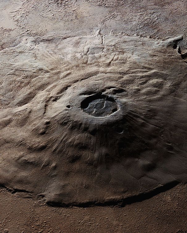 Olympus Mons Volcano on Mars