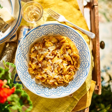 orecchiette with sicilian pesto