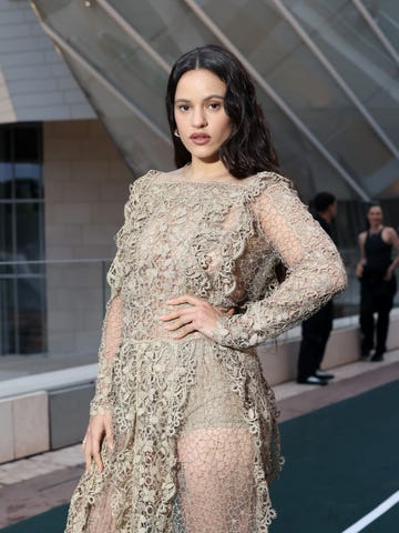 paris, france july 25 rosalia attends prelude to the olympics at fondation louis vuitton on july 25, 2024 in paris, france photo by arnold jerockigetty images for lvmh x vogue x nbc