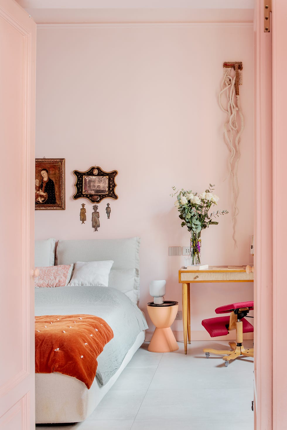 pink apartment