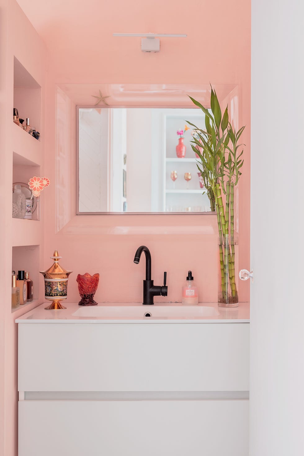pink apartment