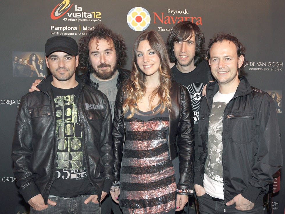 la oreja de van gohg con la vocalista leire martínez