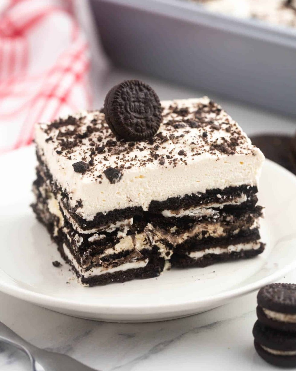 oreo desserts oreo icebox cake