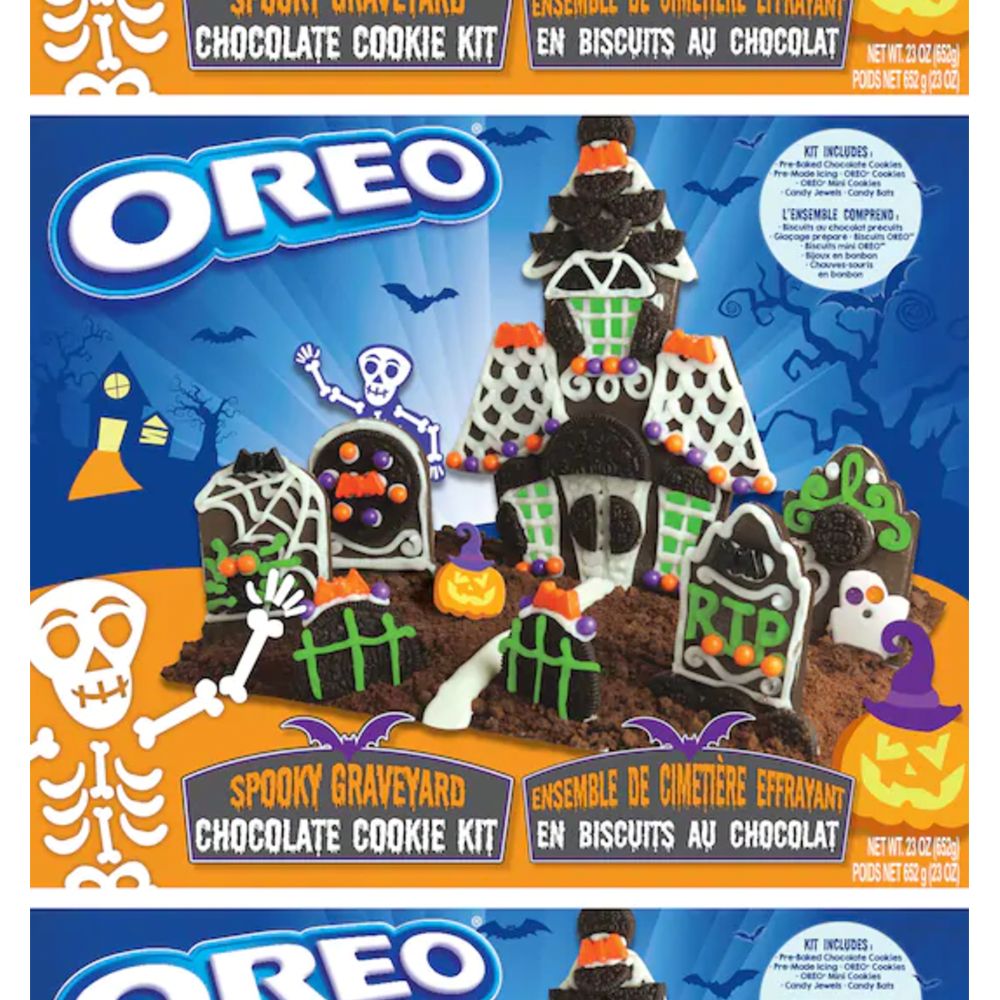 oreo spooky graveyard chocolate cookie kit