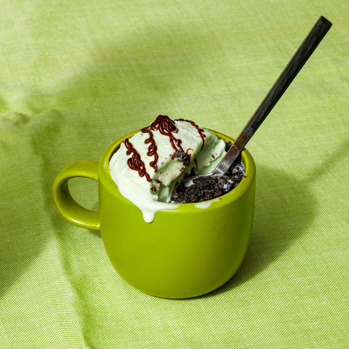 mug cake de chocolate