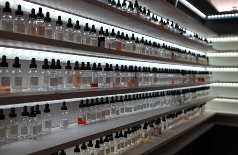 scent vials at the institute for art and olfaction