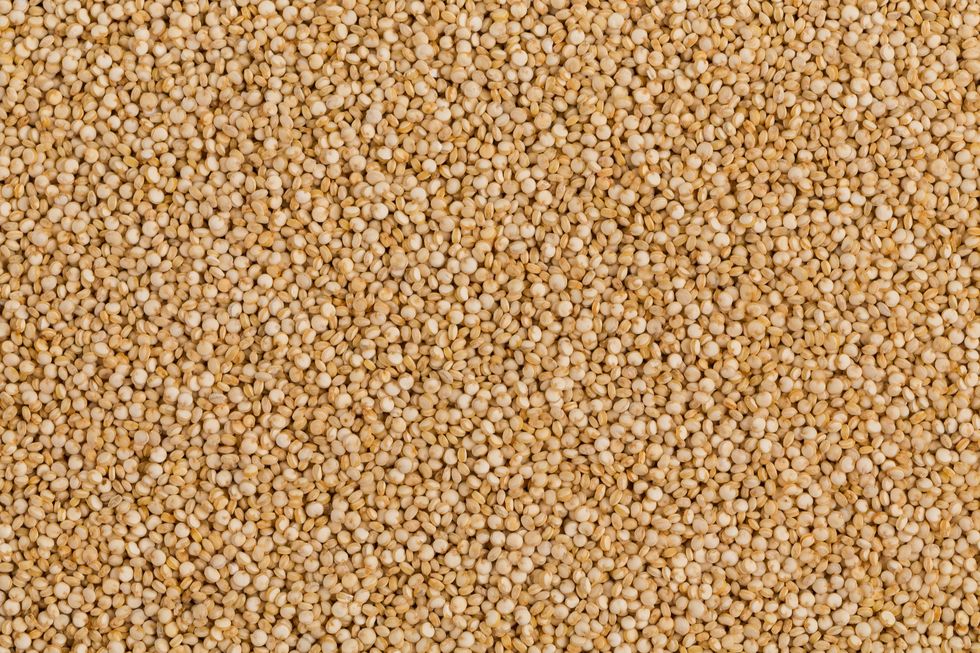 organic quinoa chenopodium quinoa seeds macro close up background texture