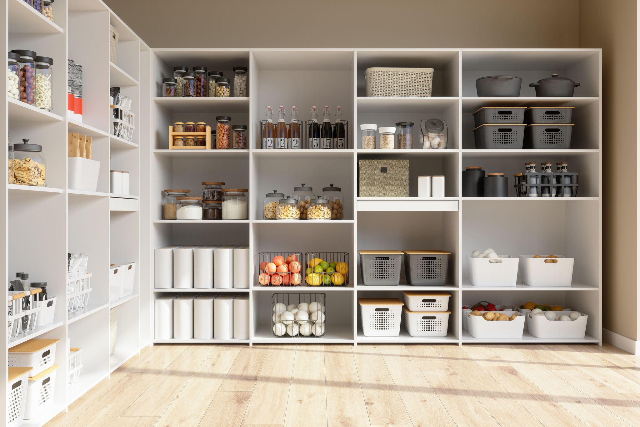 Dispensa: come organizzare gli spazi  Idee per la cucina, Organizer per  cucina, Decorazione cucina