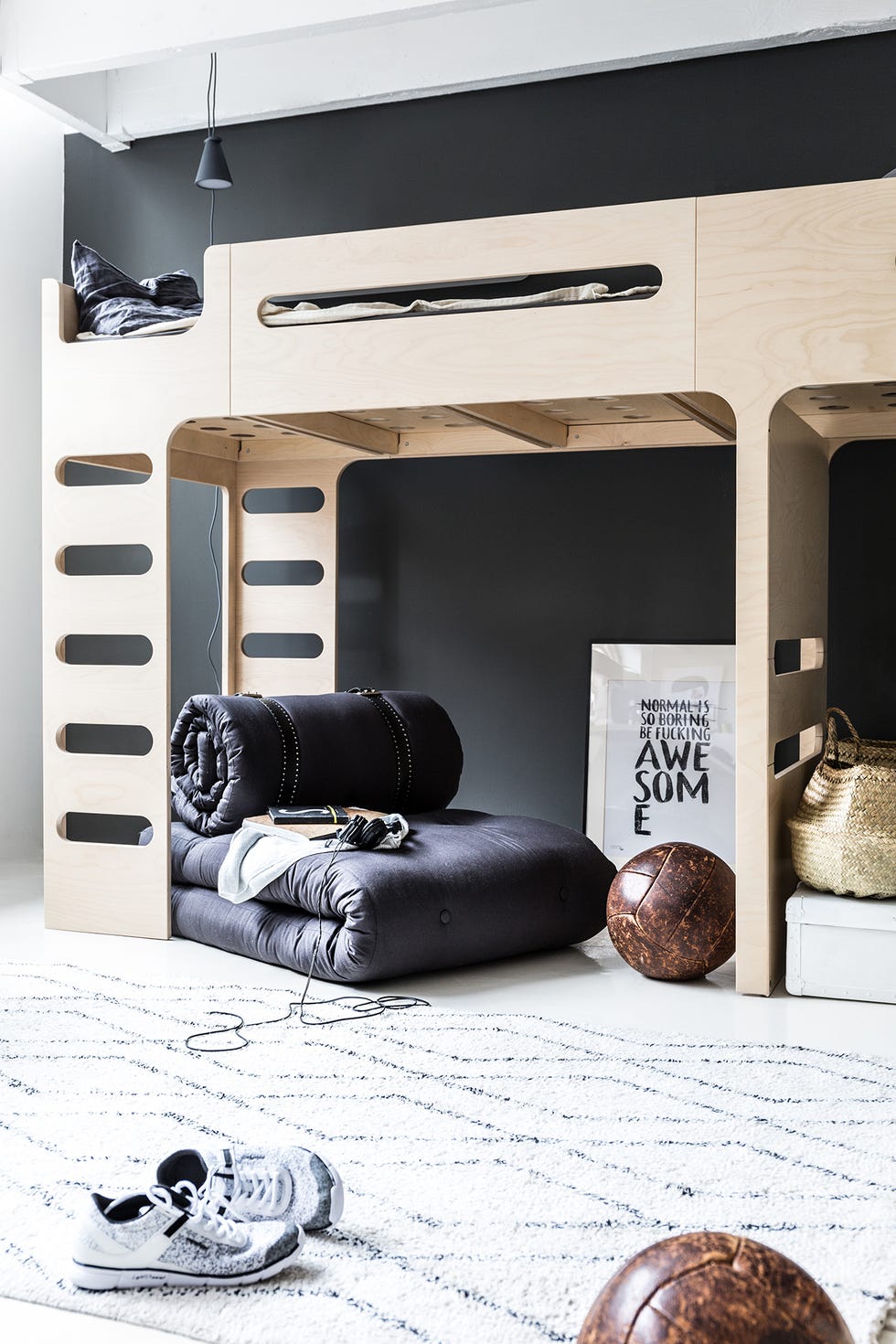 Organización en un dormitorio adolescente