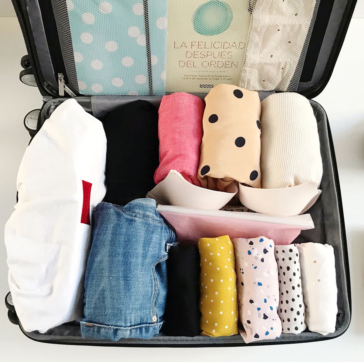 Cómo hacer la maleta perfecta según Marie Kondo - Orden