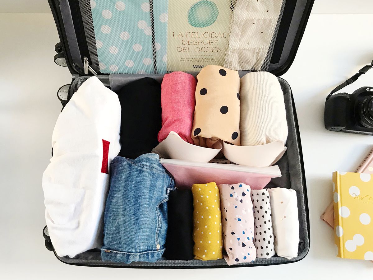 Conviértete en la Marie Kondo de los viajes y organiza tu maleta para que  quepa todo