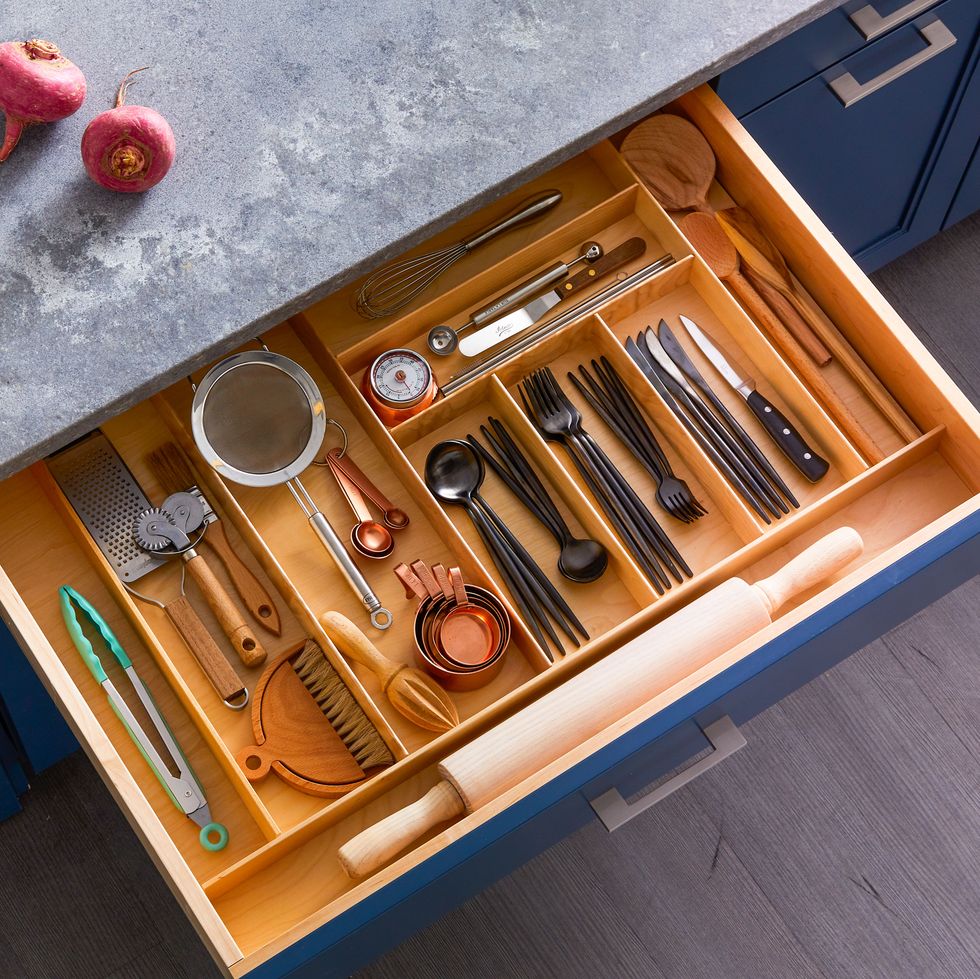 kitchen drawer for utensils