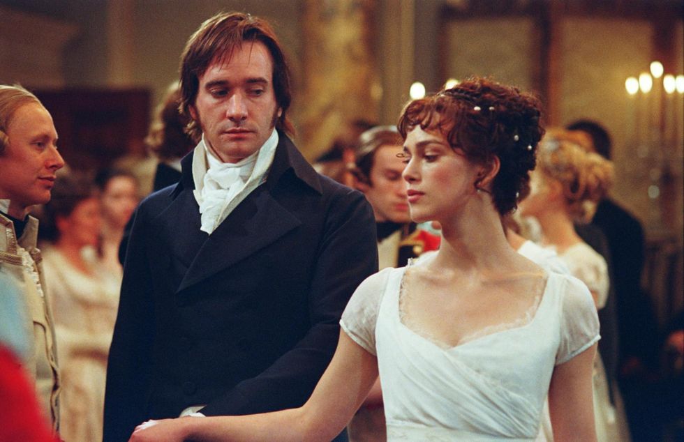 Lizzie and Darcy dance in Pride and Prejudice