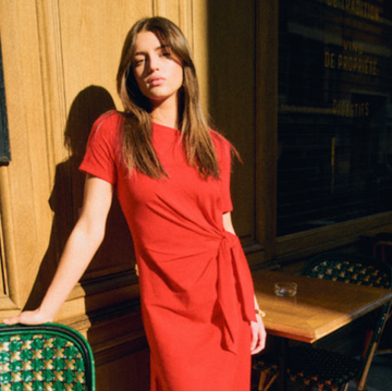 marks and spencer souvenir t shirt, missoma jewellery and sezane red dress part of the six easiest trends to were for spring marks and spencer souvenir t shirt, missoma jewellery and sezane red dress part of the six easiest trends to were for spring