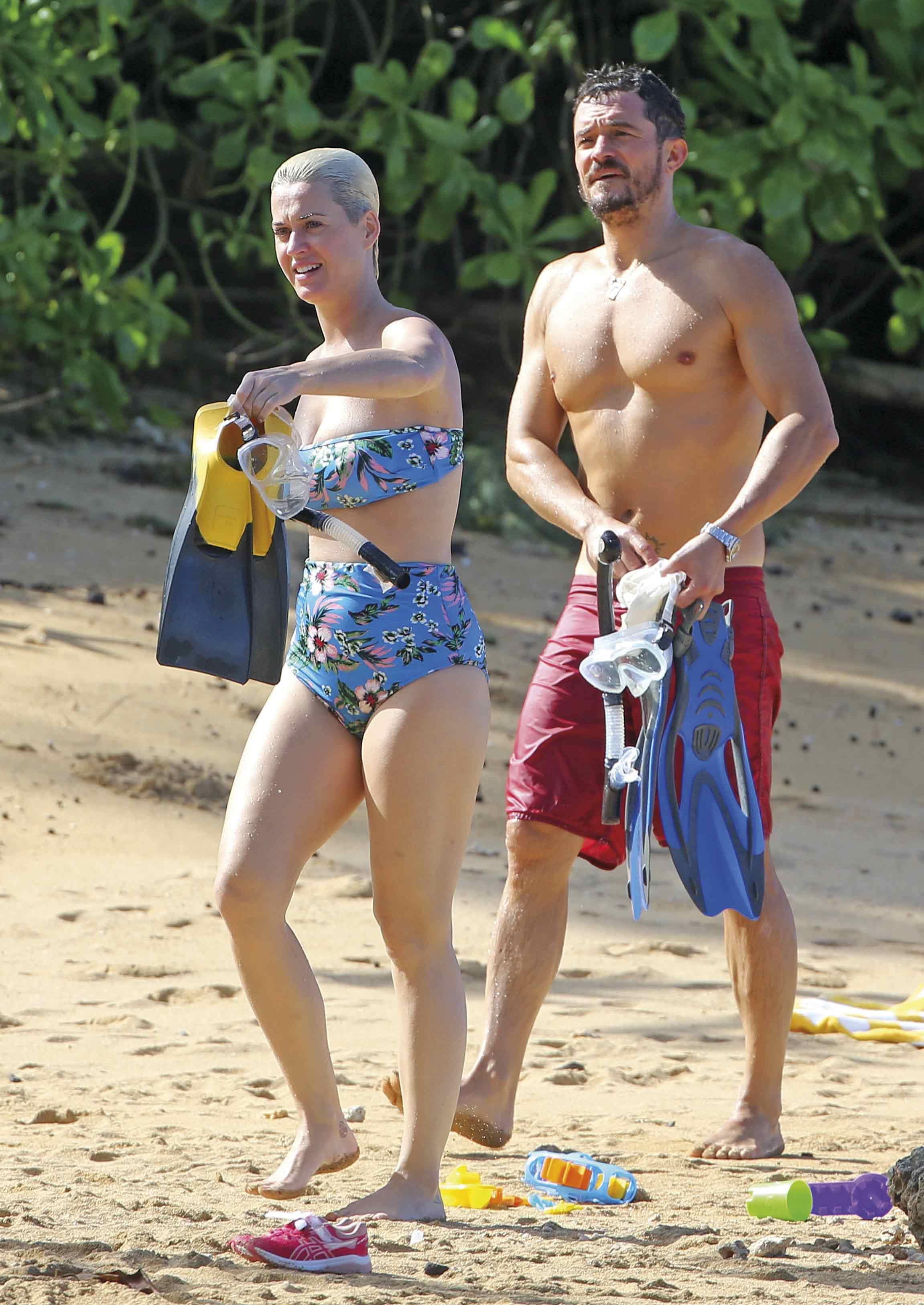 Orlando Bloom y Katy Perry, románticas vacaciones en Hawaii foto imagen