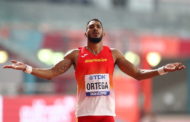 orlando ortega en el mundial de atletismo de doha 2019