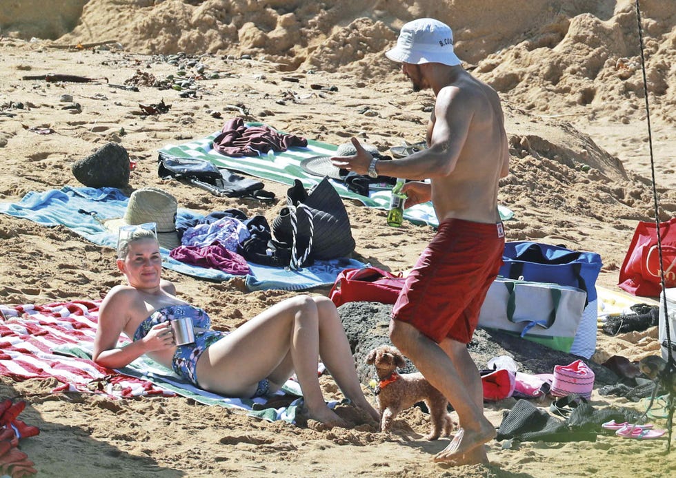 Orlando Bloom y Katy jornada playera