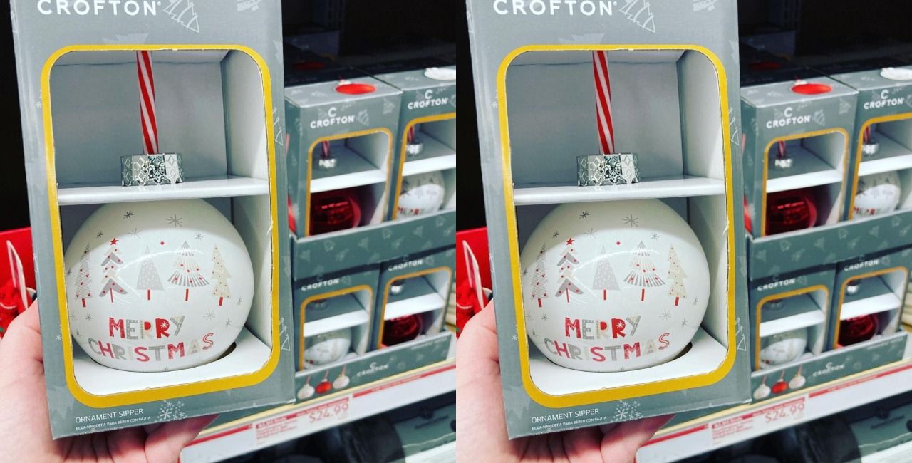 Aldi Is Selling Ornament Sippers That'll Add Cheer To Your Year