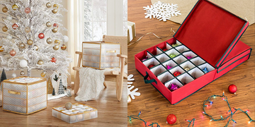christmas ornament storage ideas