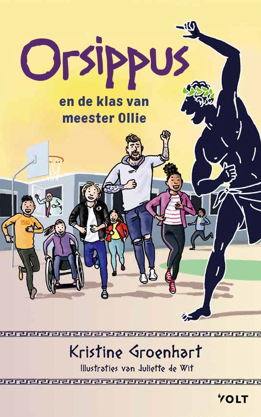 Orsippus en de klas van meester ollie een boek over the daily mile hardlopen