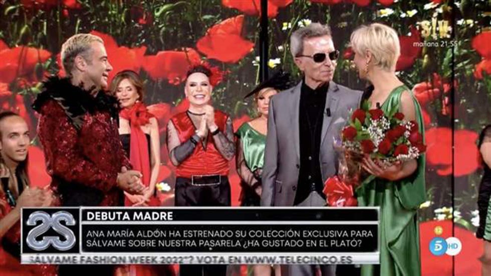 josé ortega cano y ana maría aldón en la sálvame fashion week