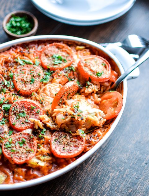 orzo recipes baked tomato and chicken
