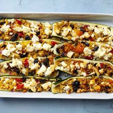 best courgette recipes orzo stuffed courgettes