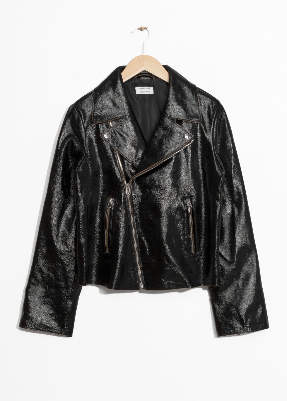 Clothing, Outerwear, Jacket, Leather, Sleeve, Leather jacket, Textile, Top, Bolero jacket, 