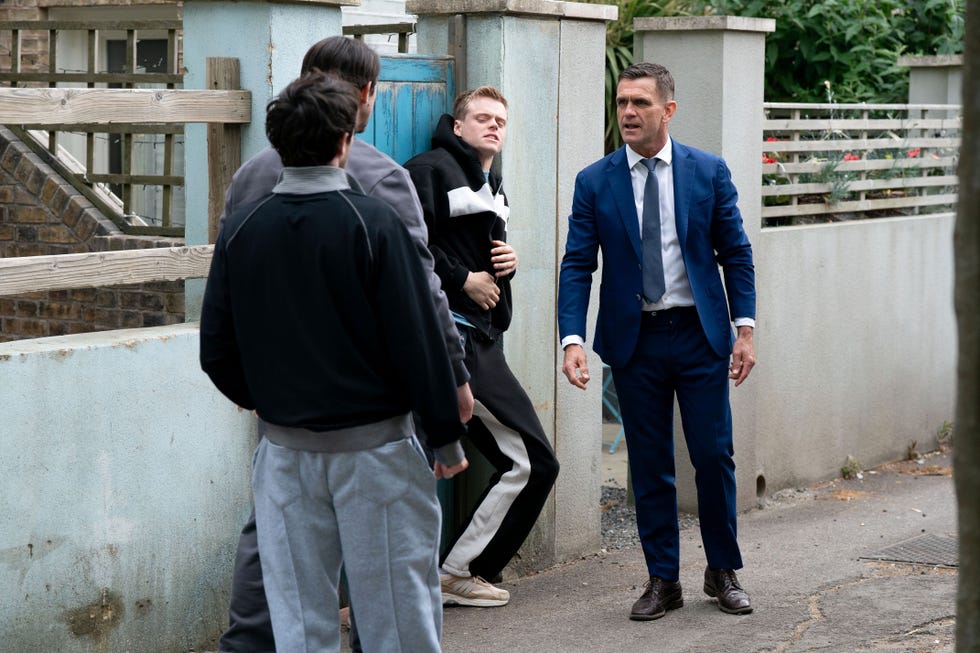 oscar, fat mike, jack branning, eastenders