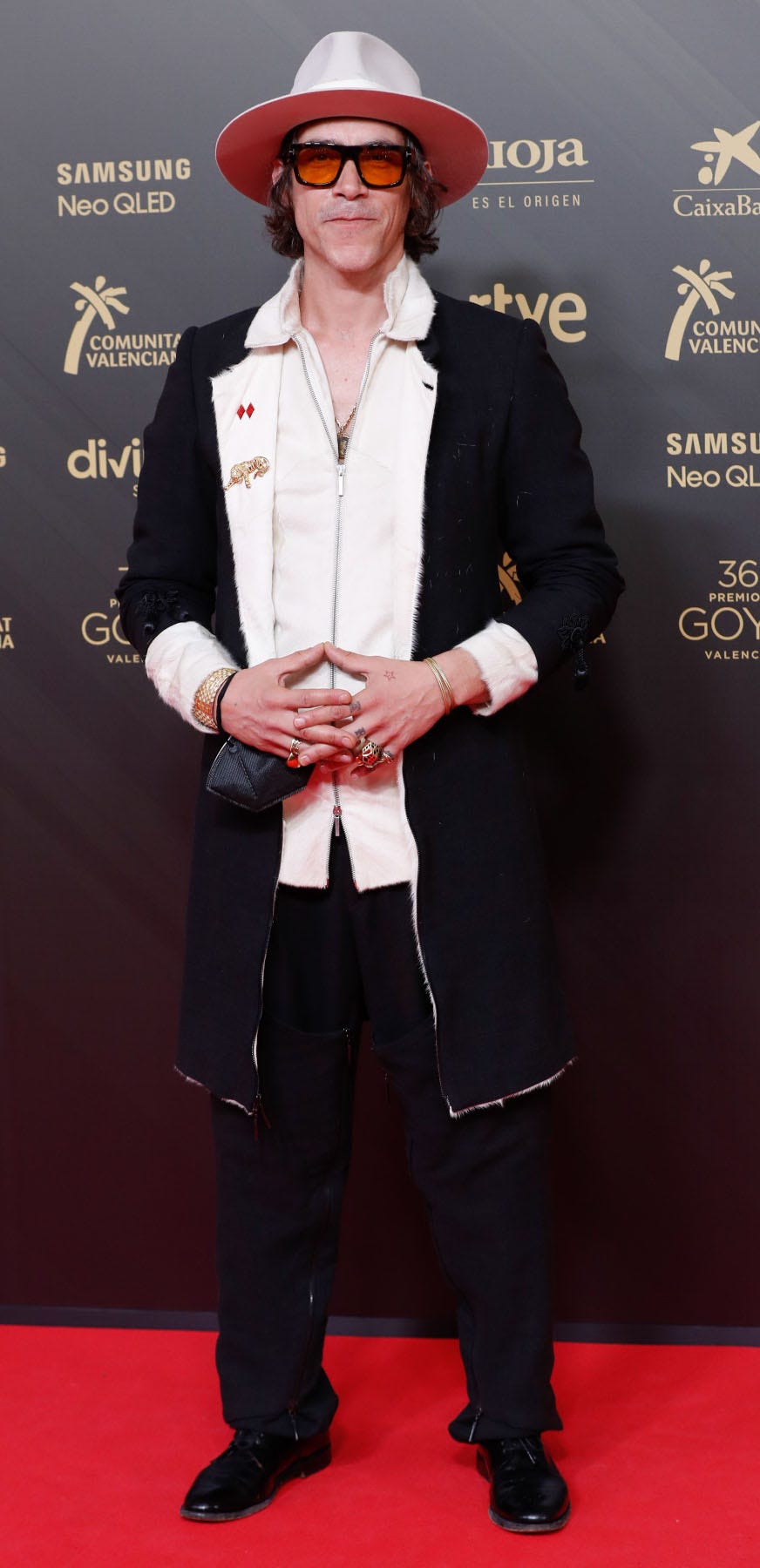 el actor fiel a su estilo en la gala