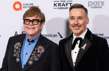 oscars 2025 elton john husband sons rare appearance