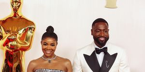 gabrielle union and dwayne wade at the 96th annual oscars held at ovation hollywood on march 10, 2024 in los angeles, california photo by lexie morelandwwd via getty images