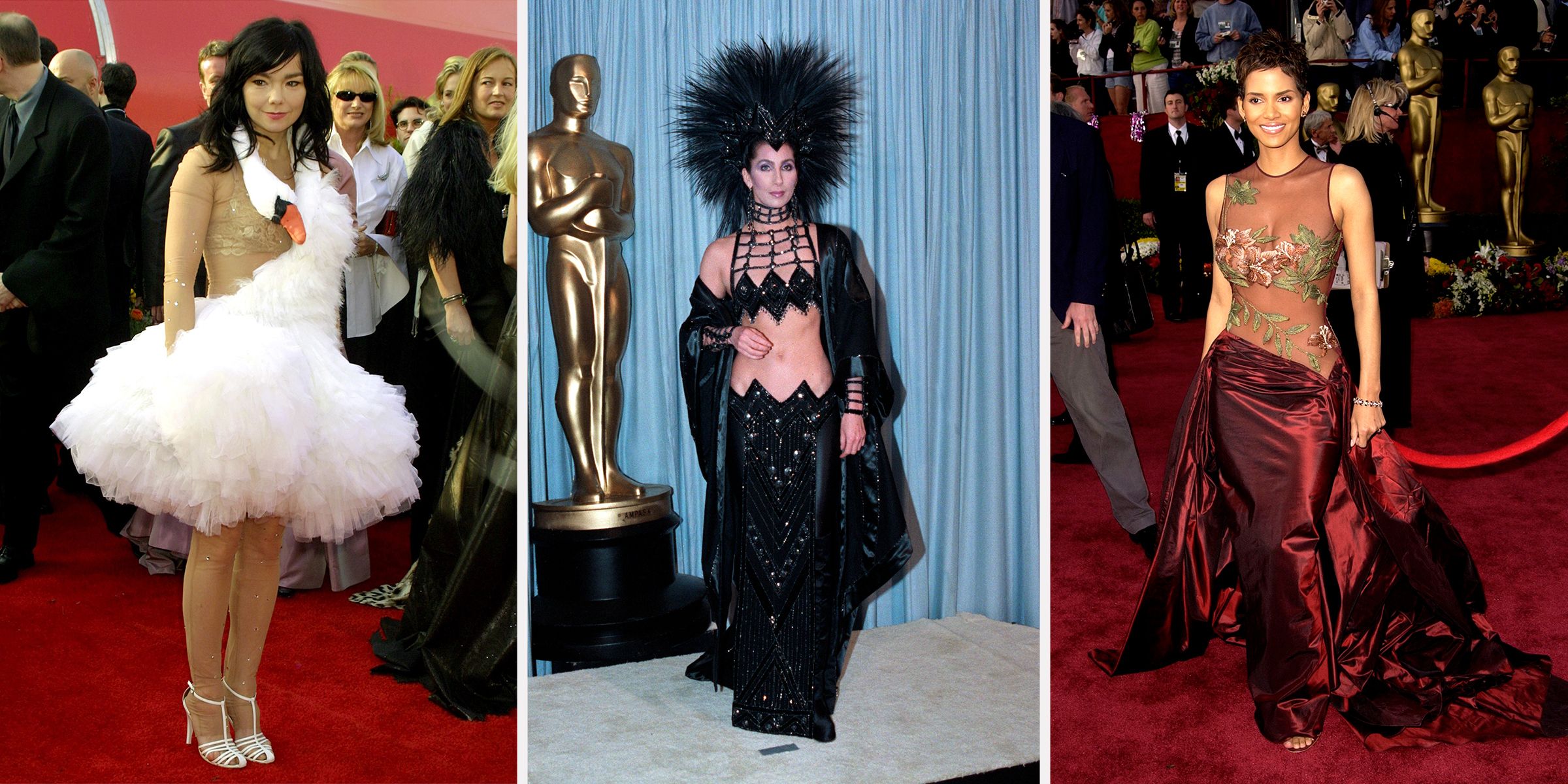 20 black dresses that have made red carpet fashion history