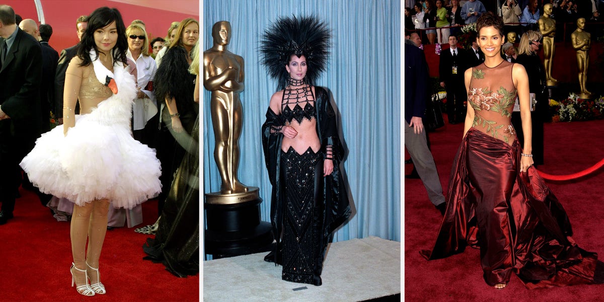 best oscar dresses