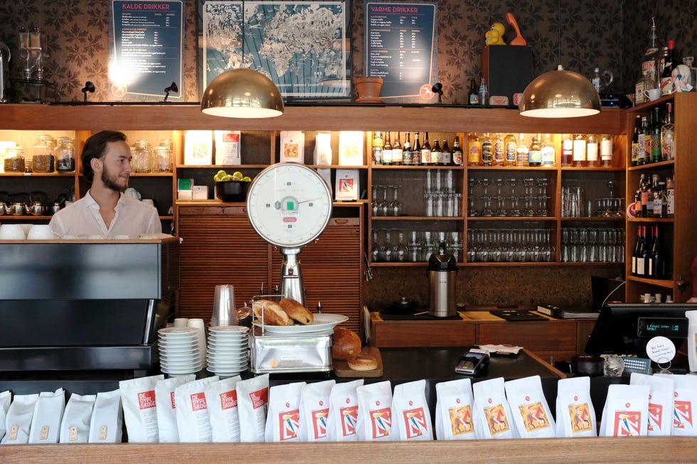 Fuglen coffee shop Oslo
