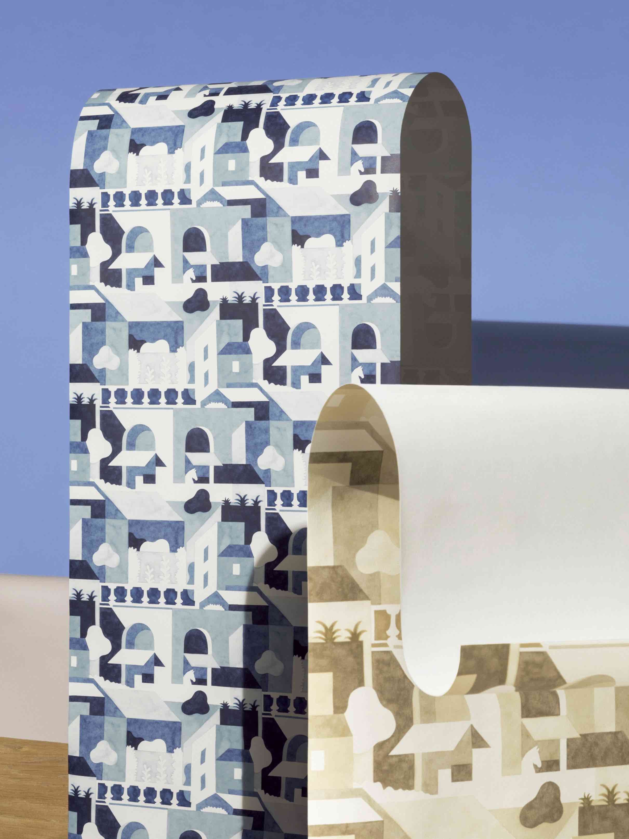 HERMÈS wallpaper Semmering exclusively only with us