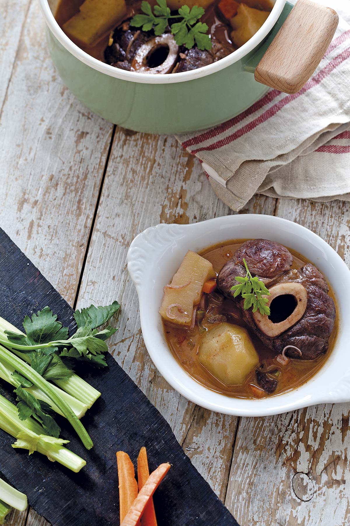 receta ossobuco a la milanesa