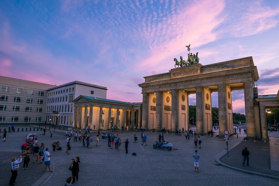 Brandenburger tor als symbool voor de Duitse eenwording