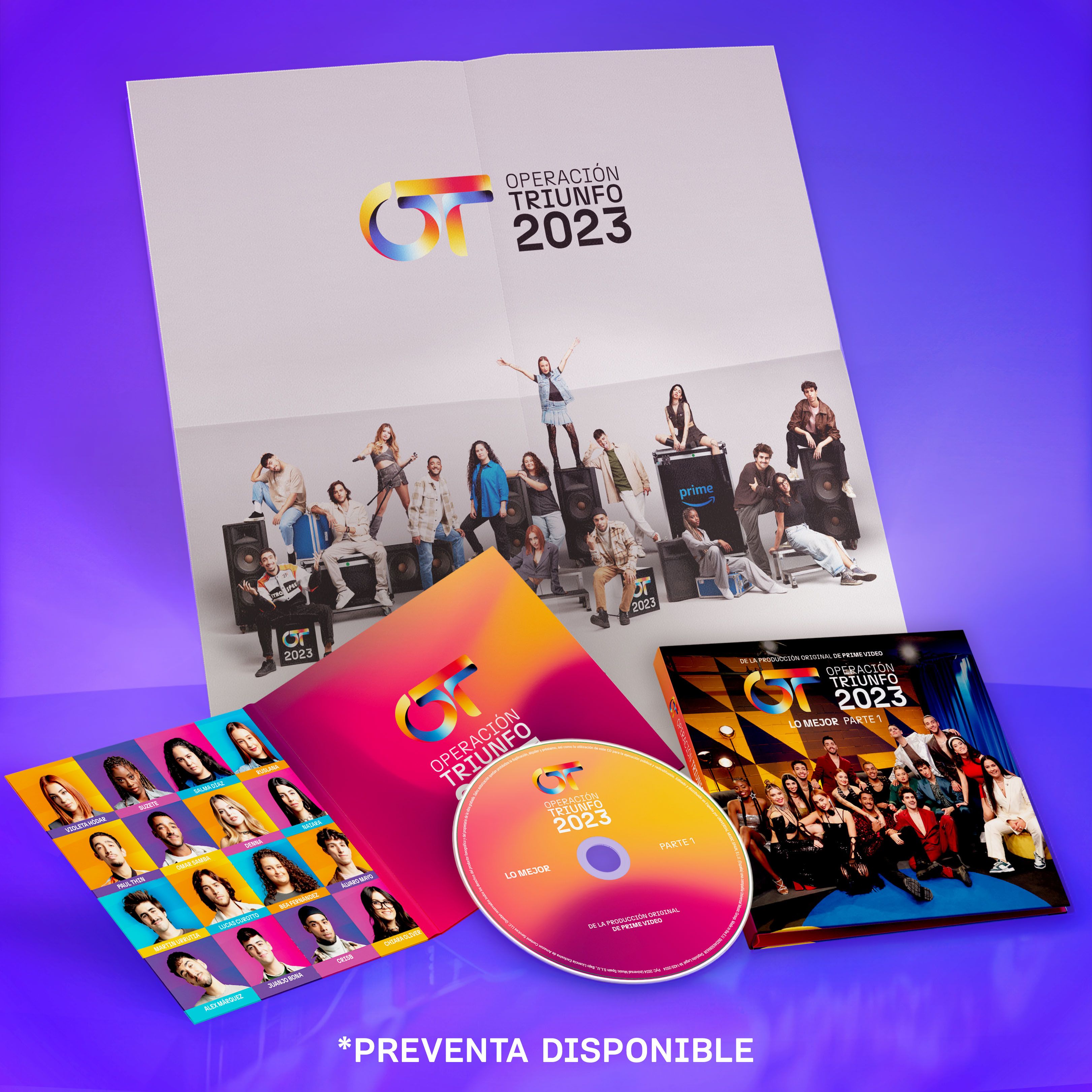 Varios - CD Operación Triunfo 2023: Lo mejor (1ª Parte)