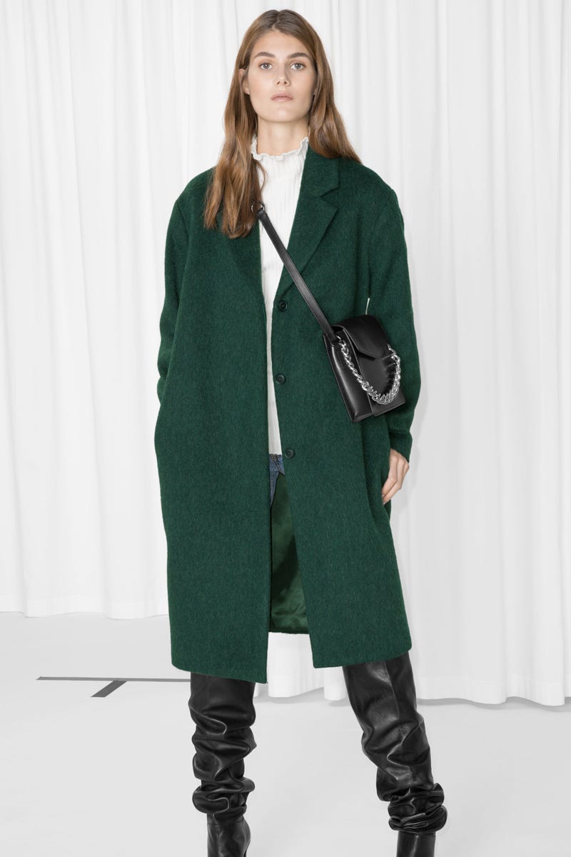 & Other Stories green coat