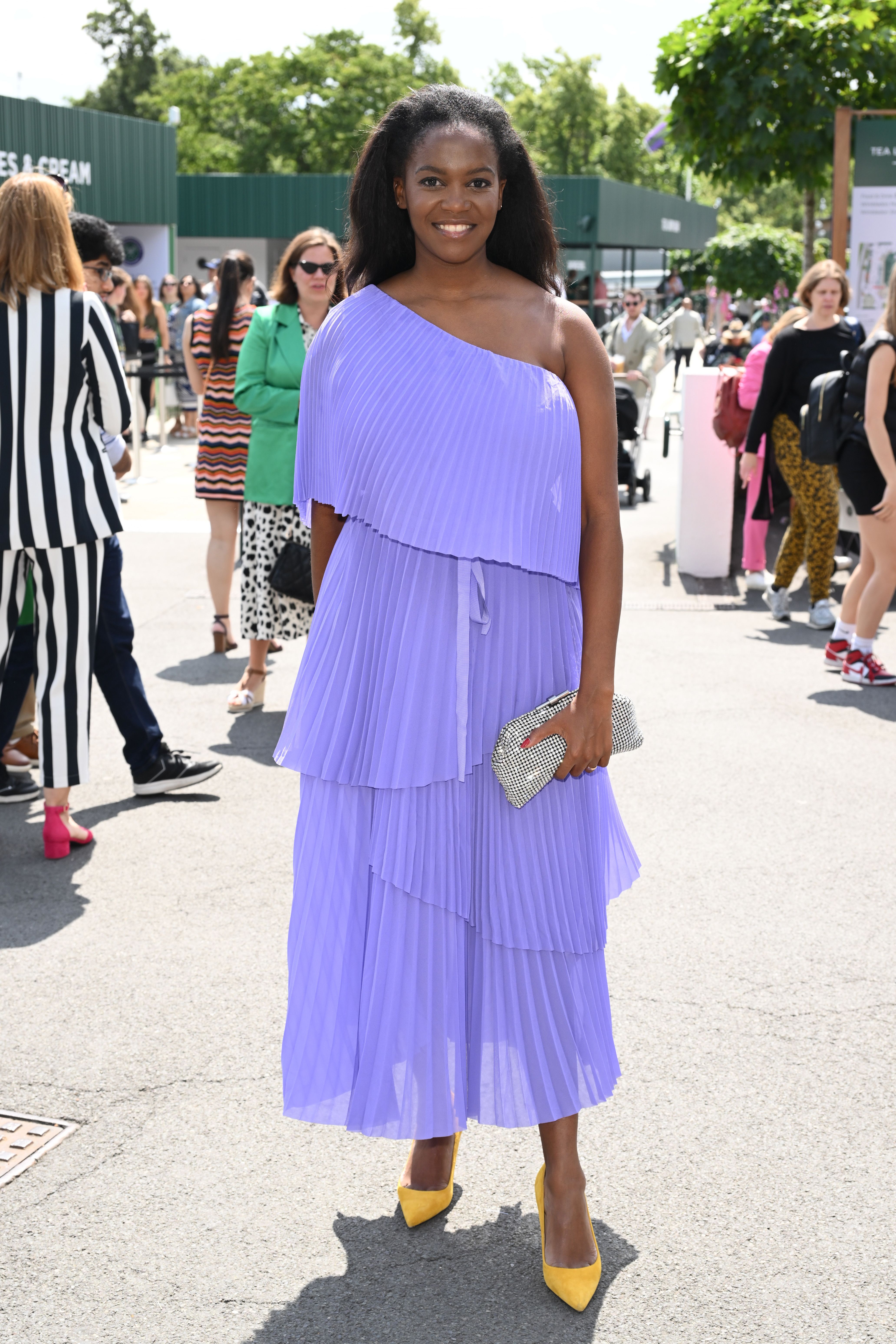 Strictly's Oti Mabuse Attends Wimbledon