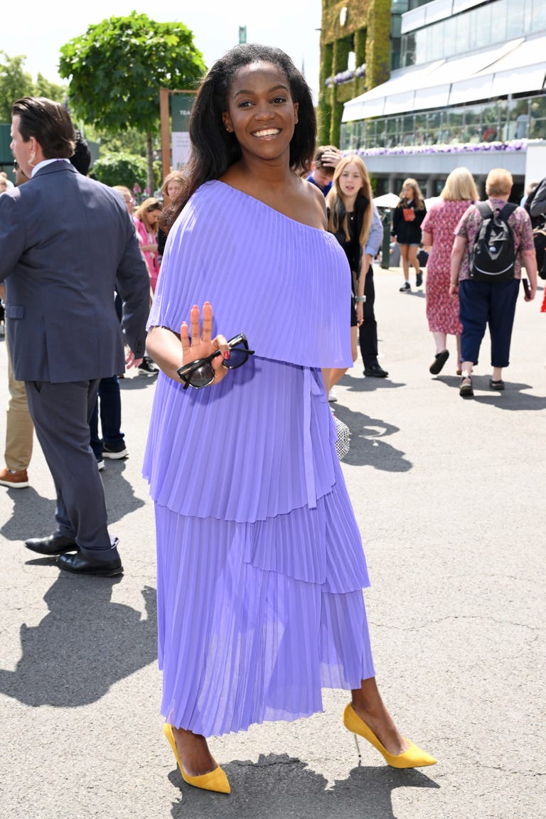 Strictly's Oti Mabuse Attends Wimbledon