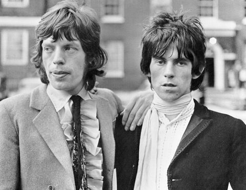 rock musicians mick jagger and keith richards