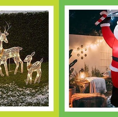 Best Online Christmas Decor Santa's Simple Sleigh Yard Art