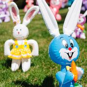inflatable Easter bunny lawn decorations