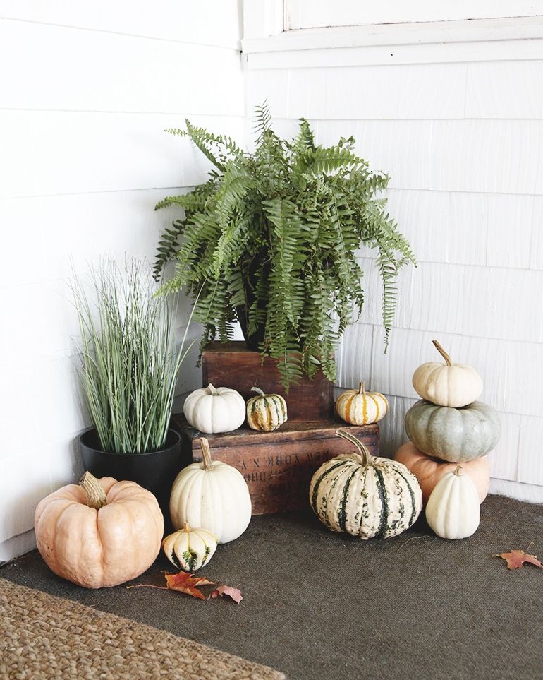 outdoor fall decorations