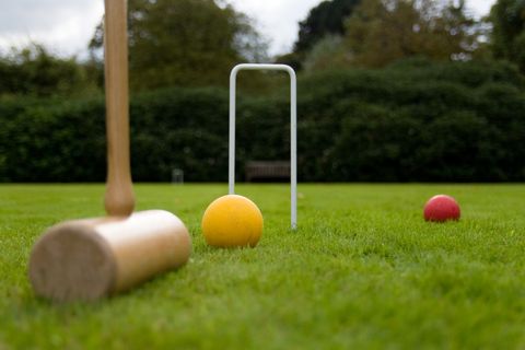 outdoor games for adults - croquet