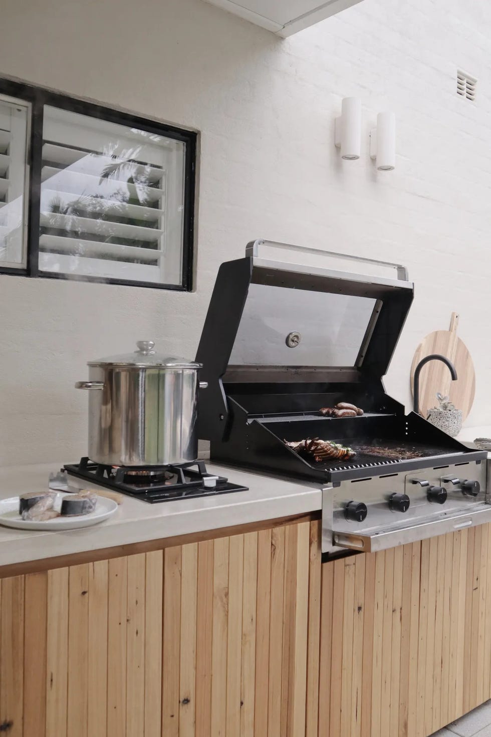 Love this stove top with griddle!  Kitchen inspirations, Outdoor